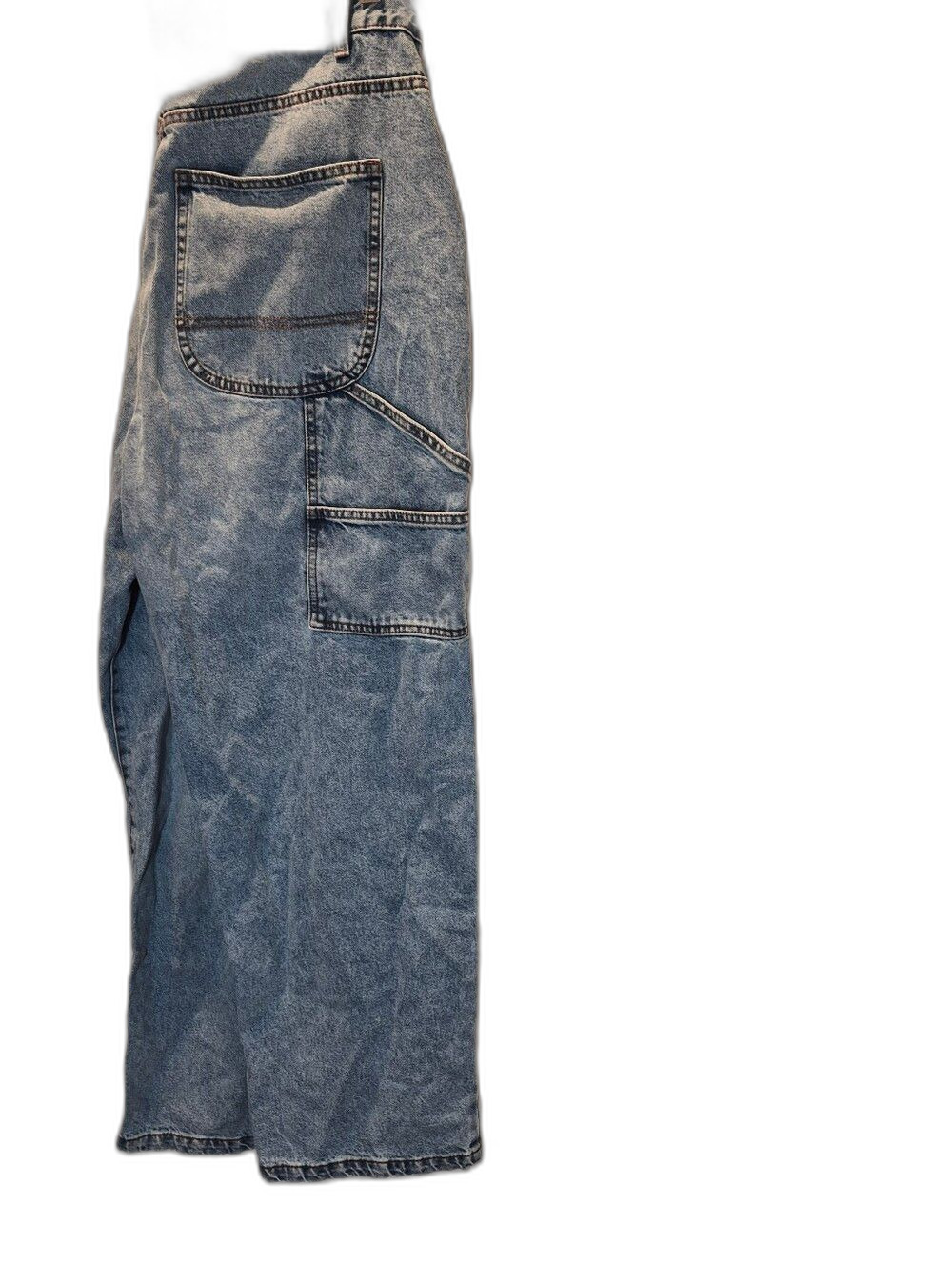 Cotton On Blue Carpenter Jeans with Contrast Stitching